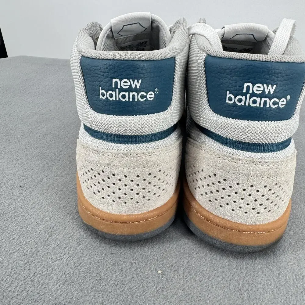 New Balance Numeric 440 High Mens 11 Cream Teal Gum Skate Shoes NM440HZA